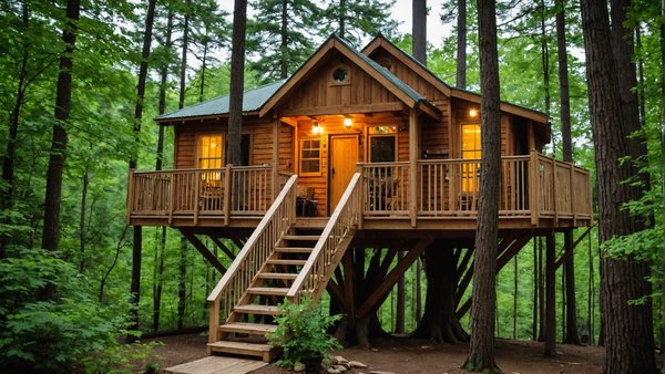 À la découverte des cabanes perchées : L'expérience inédite du glamping